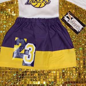 lakers cheerleader outfit