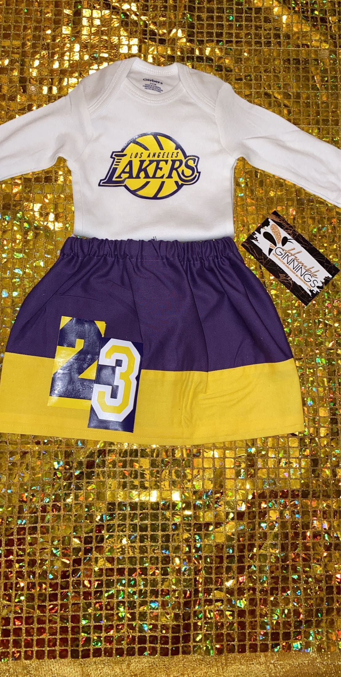 lakers girl outfit