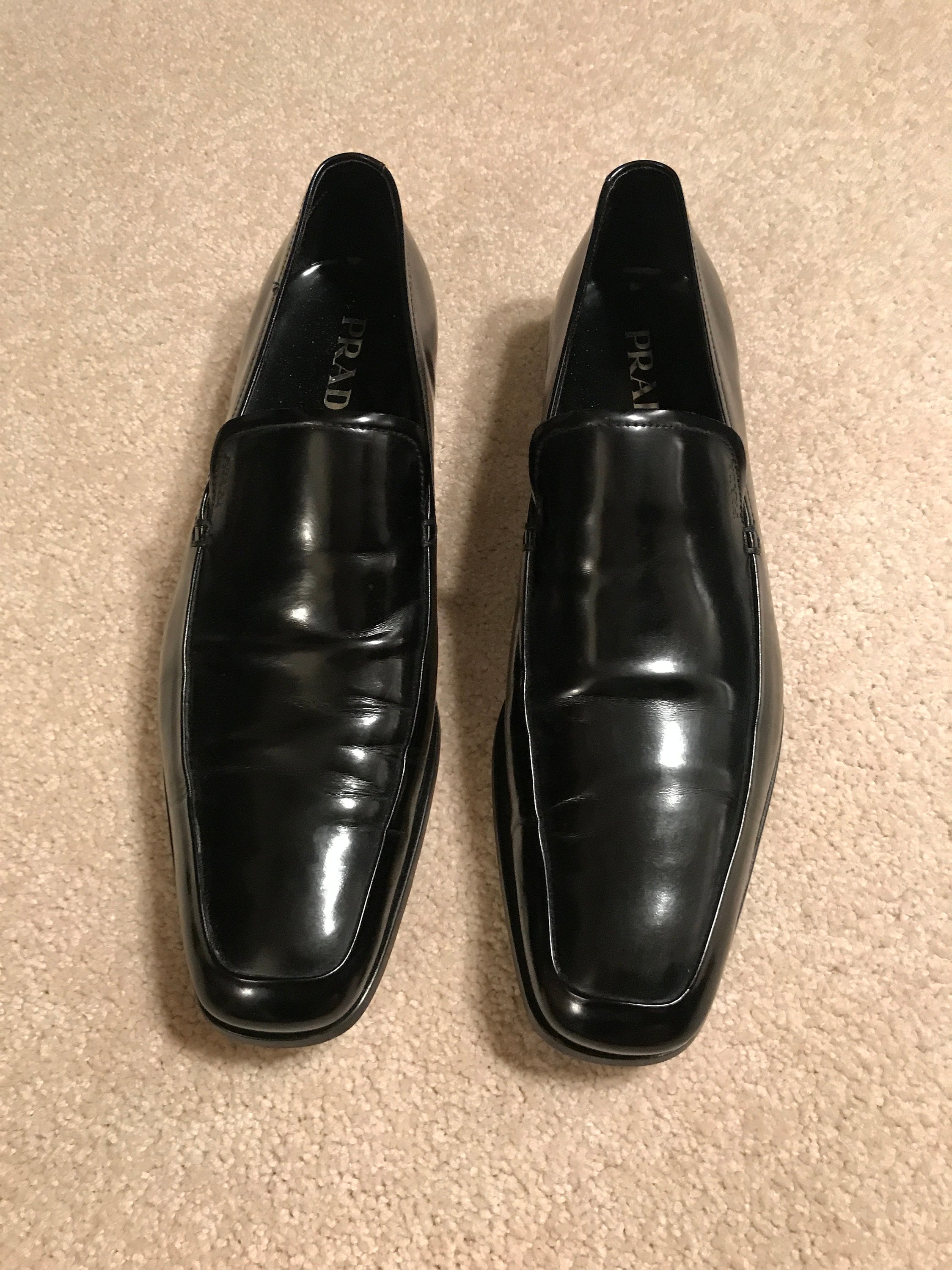 Used prada mens shoes cheap