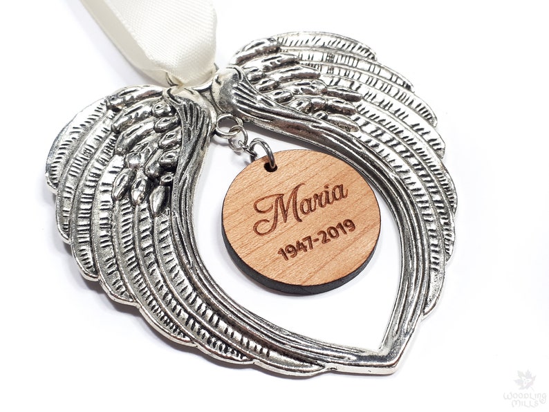 Personalized Memorial Ornaments Custom Sympathy Gift Etsy
