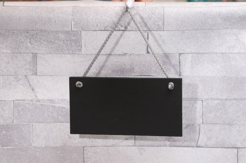 Chalkboard Small hanging chalkboard Approx 173mm x 89mm x Etsy