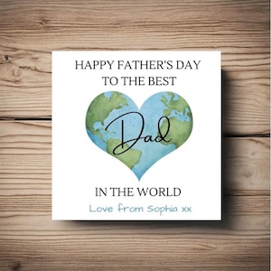 Tarjeta del Día del Padre • Papá • Papá • Abuelo • Dios Padre • Abuelo • Papá • personalizar • cualquier relación • de hija, hijo, etc.