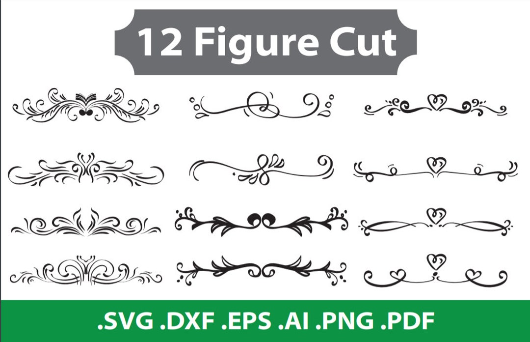Ridgette Line Vector Vitage Line ( Svg Jpg Eps Pdf Png Dxf Downloads) - Etsy