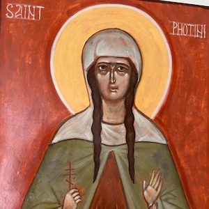 St. Photini Orthodox Icon