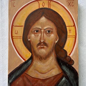 Jesus Christ Orthodox Icon Print