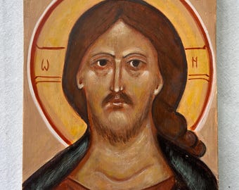 Jesus Christ Orthodox Icon Print