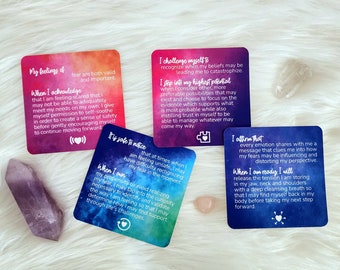 Self-Realization Oracle Deck Emotional Growth Edition; Self-care, Affirmations, Oracle Card, Tarot, Self-love, Trauma, Ego, Gift