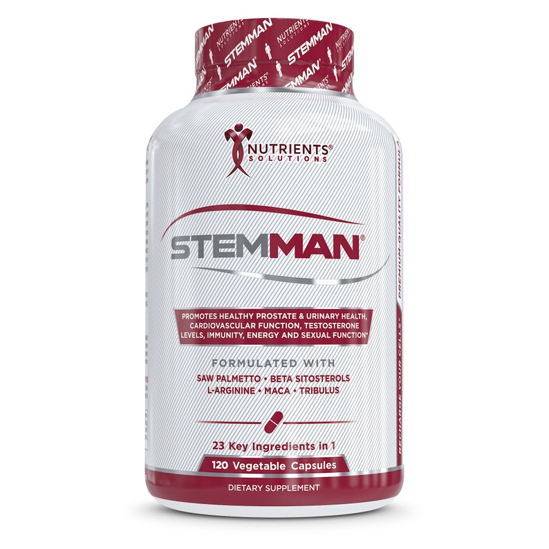 Stemman® Multivitamin for Men Testosterone Booster Prostate Support