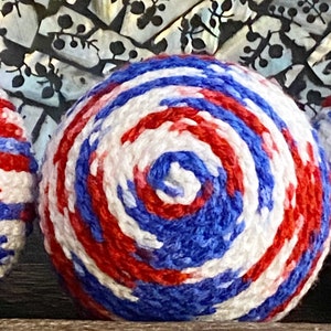 Patriotic, American Flag, Red White and Blue, Tabletop Americana Decor, Wreath Embellishment image 6