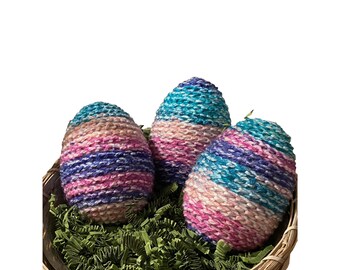 Set of 3 - Easter Egg Decor, Entry Way Decoration, Spring Vase Filler, Living Room decoration