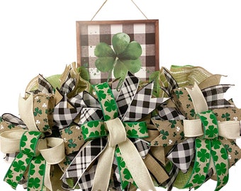 St Patrick's Day, Luck of the Irish, Shamrock Door Hanger