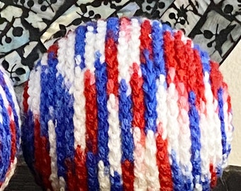 Patriotic, American Flag, Red White and Blue, Tabletop Americana Decor, Wreath Embellishment