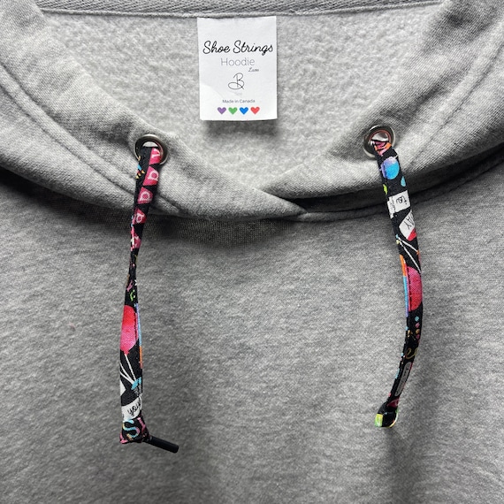 Shoe Strings Hoodie Laces Happy Birthday Replacement Cotton Hoodie Drawstring Lace Etsy