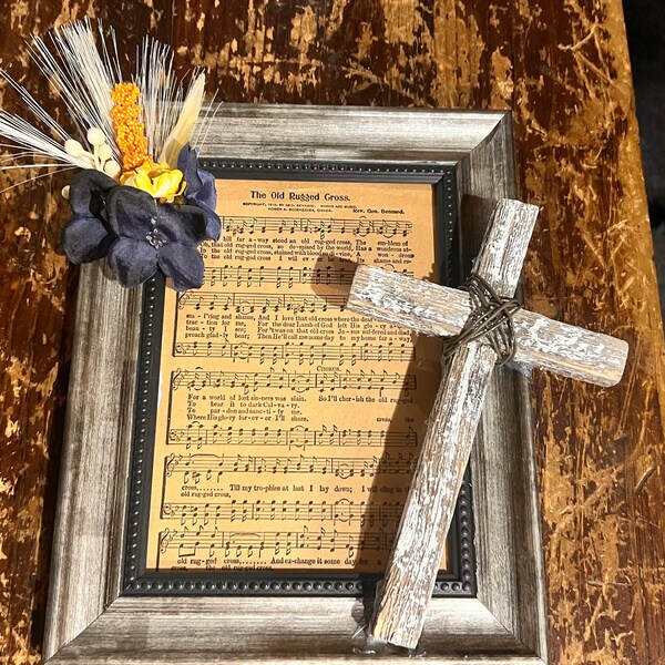 Framed Hymn - Etsy