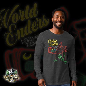 Unisex Long Sleeve Tee, LHFC, Lord Huron, Fan Club, World Ender, Fortune Teller, Psychic, Strange Trails, Lonesome Dreams, Vide Noir, Hand