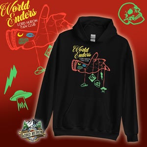 Unisex Hoodie, LHFC, Lord Huron, Fan Club, World Ender, Fortune Teller, Psychic, Strange Trails, Lonesome Dreams, Vide Noir, Long Lost
