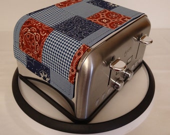 Magnetic Toaster Cover: Handmade Cotton Toaster Huggee