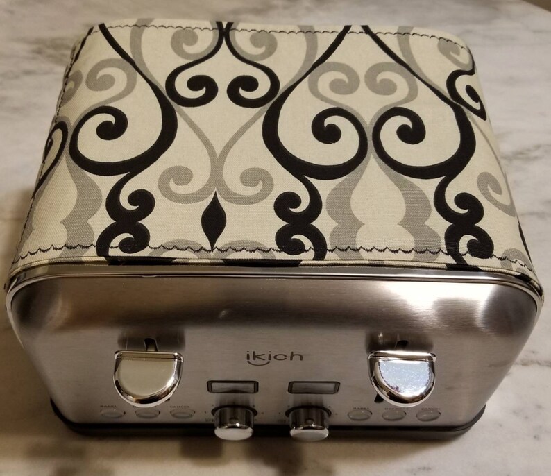 4 Slice Toaster Cover Covers the top..hugs the sides Etsy