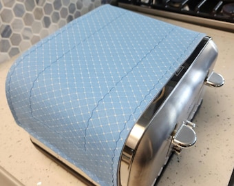 Magnetic Toaster Cover: Handmade Cotton Dust Protector - Fits 2 & 4 Slice Toasters
