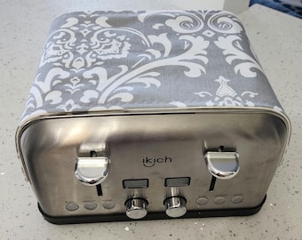 Grey Long-Slot Toaster Cover by Toaster Huggee