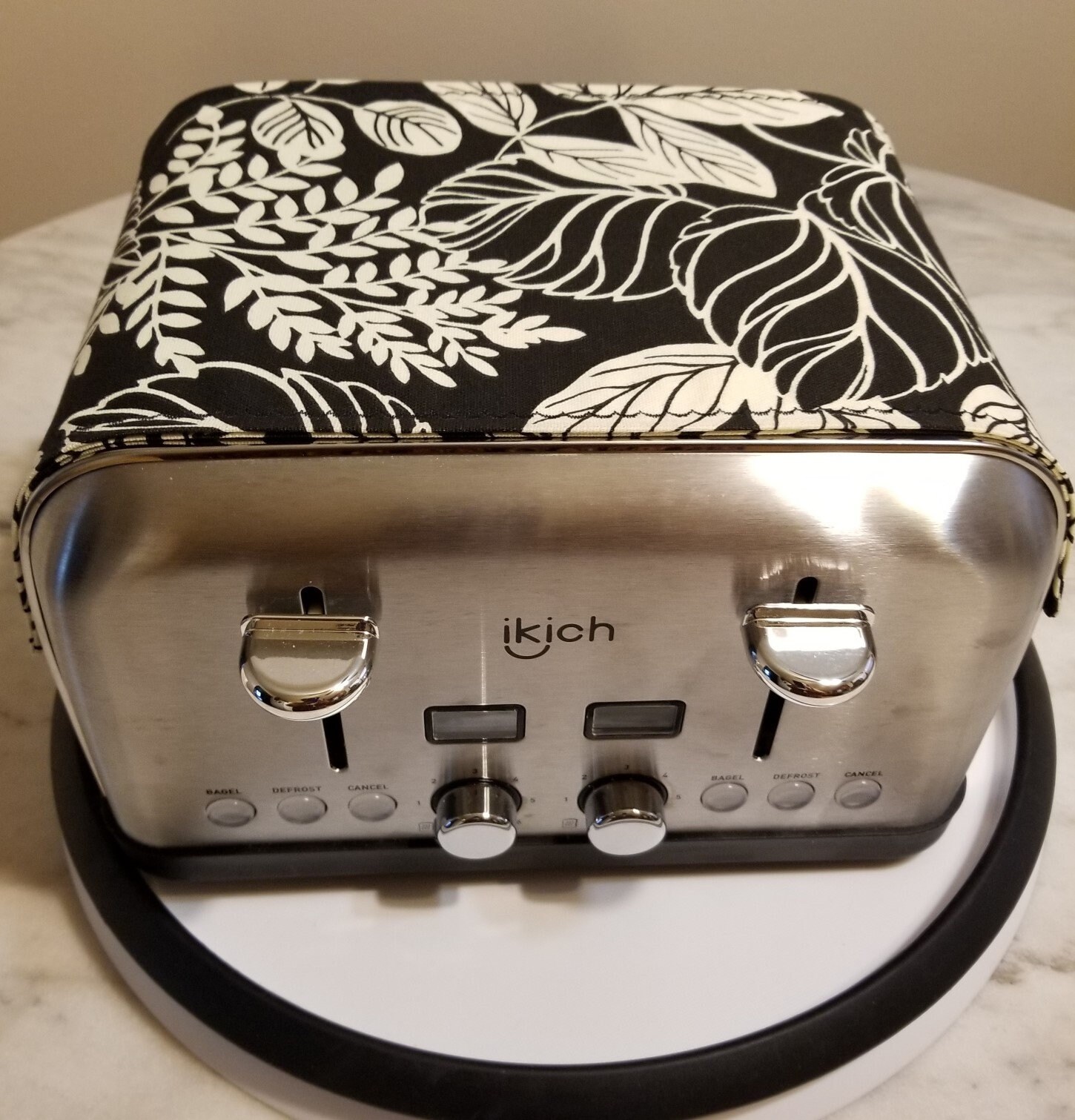 Toaster Huggee 4-Slice Winter Snowflakes Toaster Cover 