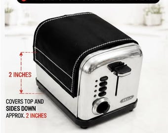 Fashionable Cover for Kitchen Toasters-Stays Put to Keep Toaster Clean-Looking New!