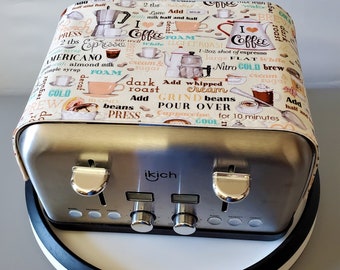 Toaster Cover for 4 Slice and 2 Slice Toasters