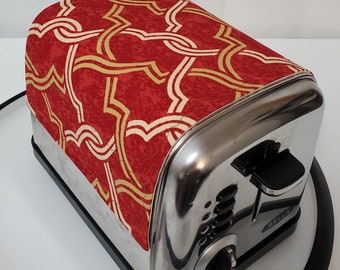Toaster Huggee® Brand Red Holiday Toaster Cover