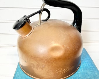 Paul Revere Vintage Copper Tea Kettle