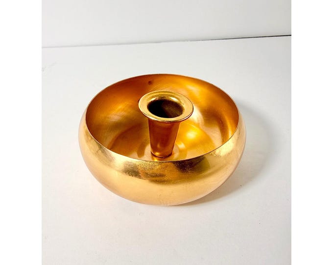 Vintage Coppercraft Guild Copper Candlestick Holder