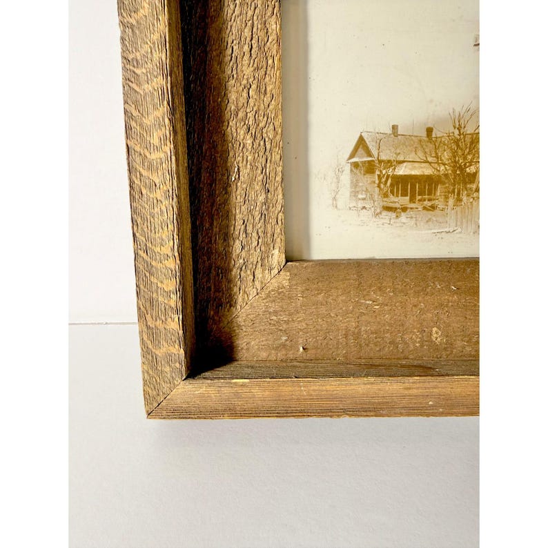 Rustic Farmhouse Windmill House Framed Wall Art Vintage Country Decor ...