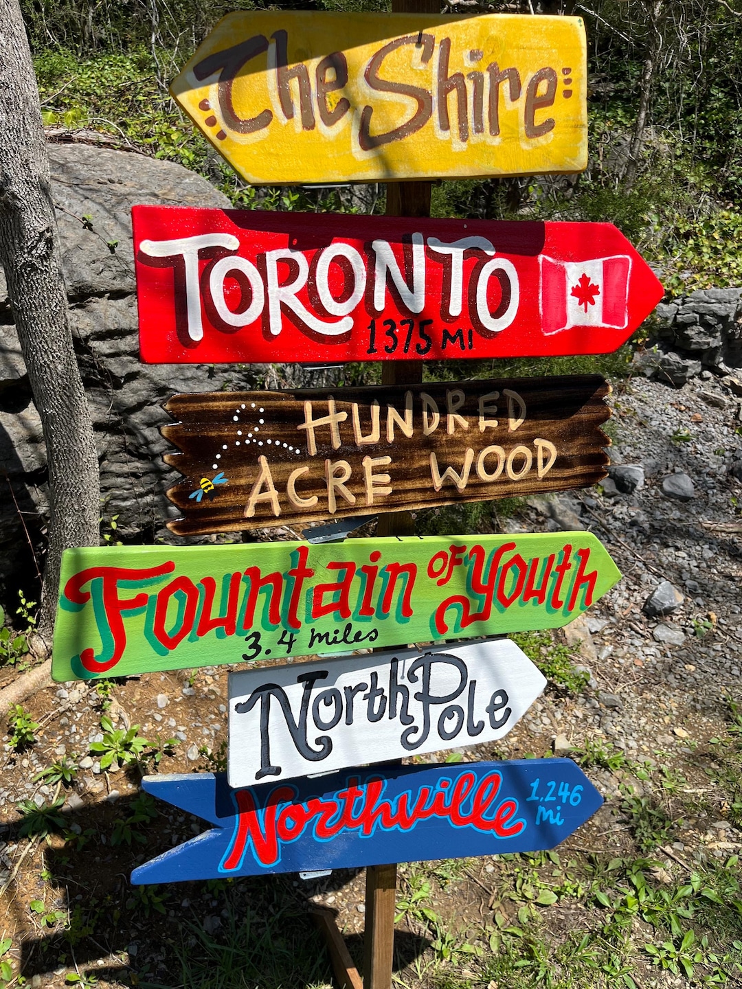 Destination Travel Signs - Buy 10 Get 2 FREE! Directional Signpost ...