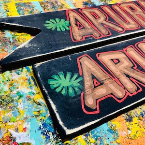 Custom Tiki Bar Sign – Personalized Backyard Bar Decor – Tropical Luau Wall Art – Outdoor Beach House Sign – Rustic Wooden Patio Sign