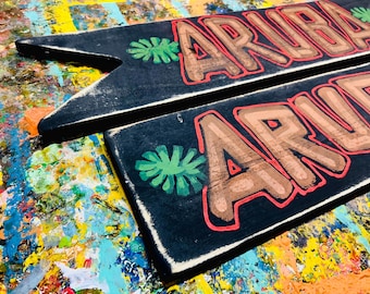 Placa personalizada para bar Tiki: decoração tropical rústica, bar personalizado para quintal