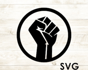 Fist Svg Etsy