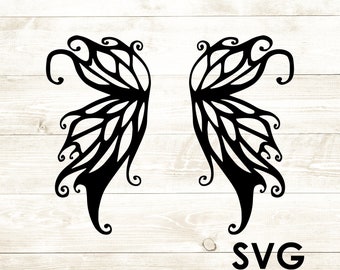 Fairy Wings Clipart Etsy