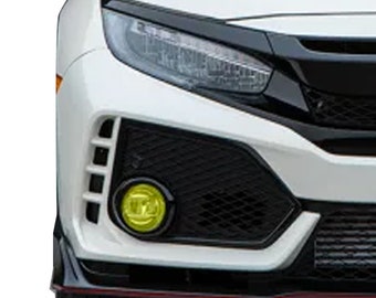 17 19 Civic Si Ctr Type R Yellow Fog Light Overlays Jdm Mugen Tint Wrap Precut 17 19 Civic Si Ctr Type R Yellow Fog Light Overlays Jdm Mugen Tint Wrap Precut