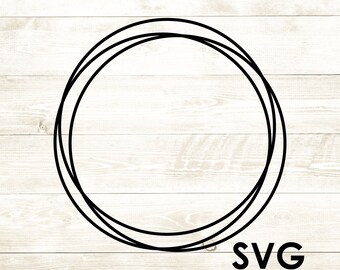 Download Circle frame svg | Etsy