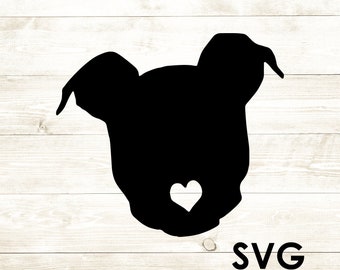 Pitbull Svg Etsy
