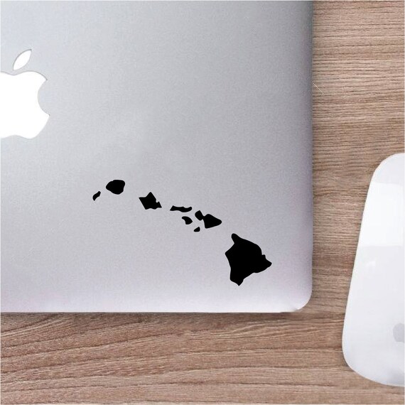 Hawaiian Islands Outline