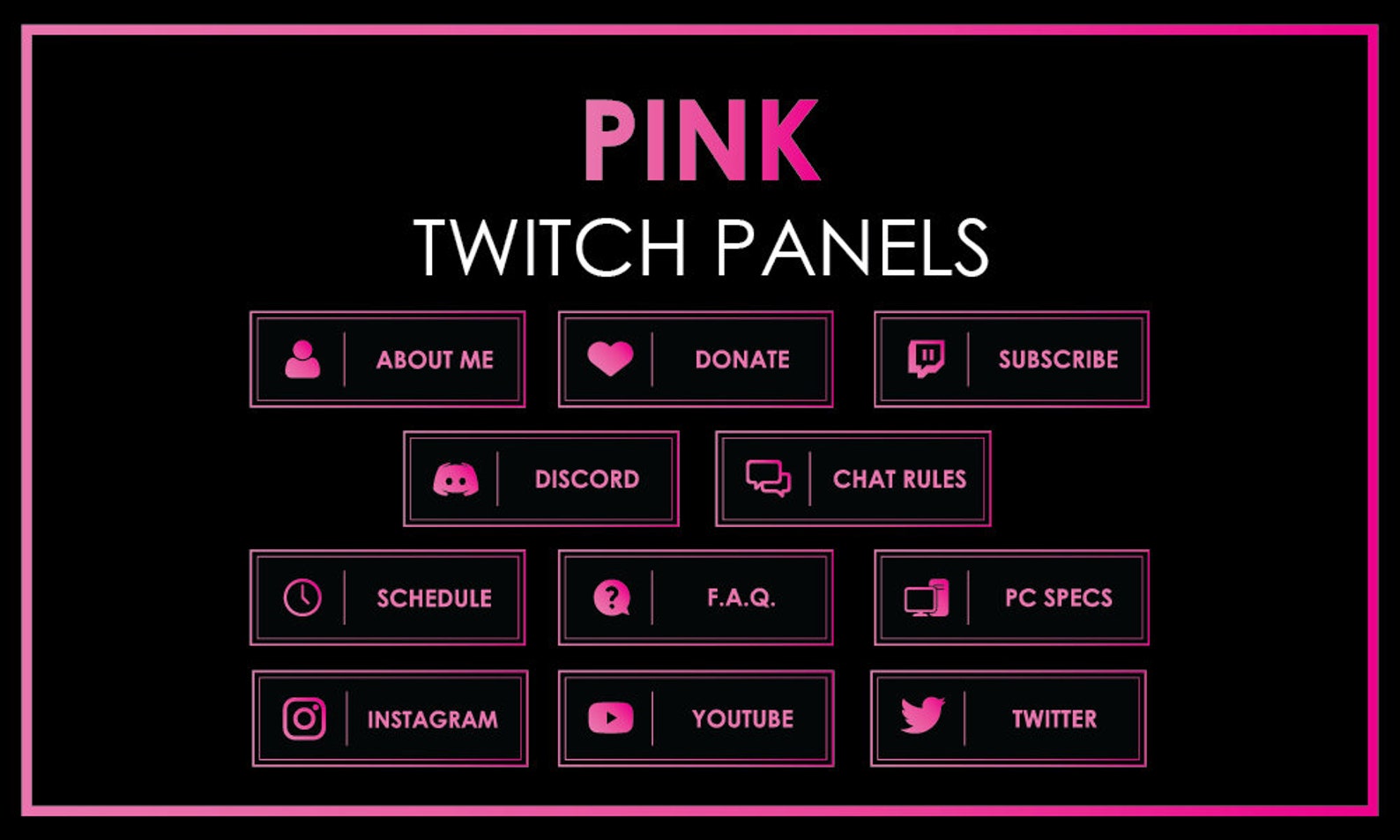 Twitch Pink Sparkles