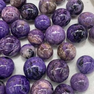 Natural Genuine Russian Charoite Ball, Natural Gemstone to overcome fear