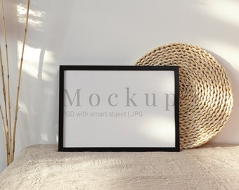 Botanical Bathroom Mockup Scandinavian Spa Mock Up Washroom Etsy