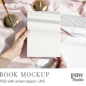 Notebook Mockup, Book Mockup, Journal Mockup, Book Cover Mockup, Cover Mockup, Planner Mockup, Psd Mockup, Smart Object Mockup, PRG