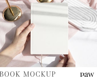 Notebook Mockup, Book Mockup, Journal Mockup, Book Cover Mockup, Cover Mockup, Planner Mockup, Psd Mockup, Smart Object Mockup, PRG