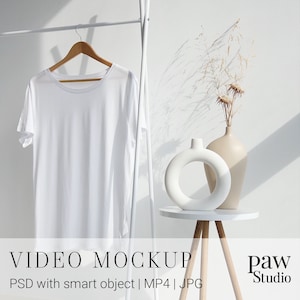 Social Media Video Mockup, Video Shirt Mockup, Video T-Shirt Mockup, Shirt Mockup, T-Shirt Mockup, 3001 Mock Up, Bella Canvas Mockup, Reels