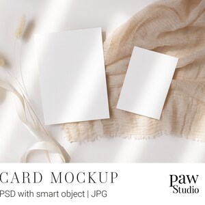 Kartenmockup, Einladungskarte Mockup, Mockup-Vorlage, Produktmockup, PSD Mockup, 5x7 Kartenmockup, Hochzeitsmockup, Grußkarte