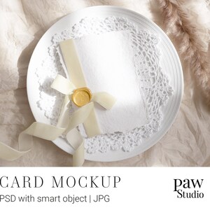 Card Mockup, Smart Object Mockup, Invite Mockup, Greeting Card, Mockup Template, Minimal Wedding, PSD Mockup, Greeting Card Mockup