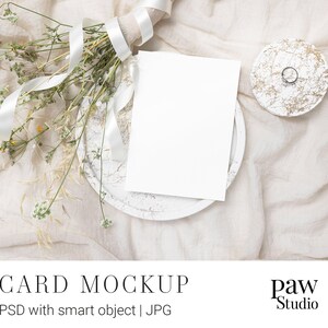 15x18 Kartenmodell, Minimale Hochzeit, Stilkartenmodell, Smart Objekt Mockup, Hochzeitskarte, Hochzeitskartenmodell, Photoshop Mockup, PSD Mockup
