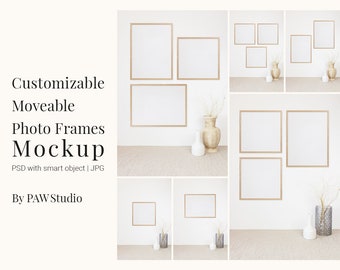 Frame Mockup,Customizable Moveable Photo Frames Mockup,Product Mockup,Photo Frame Mockup,Mockup Frame,Digital Mockup,PSD Mockup,Mockup